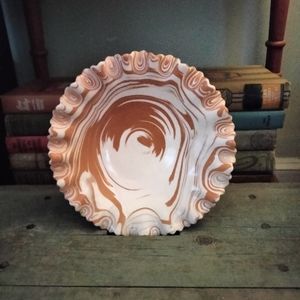 Rare Vintage Handmade Iowa Clay Ceramics Bowl